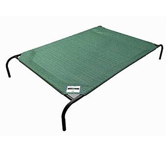 coolaroo elevated knitted fabric pet cot review