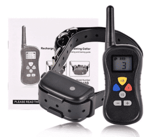 AsyPets Rechargeable Remote Waterproof Dog Training Collar