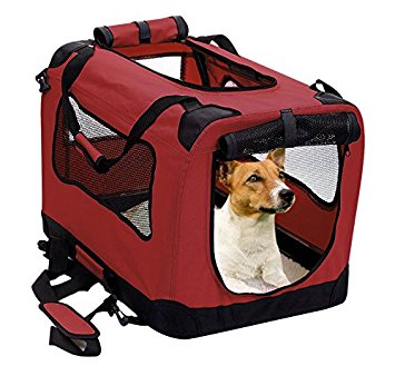 2PET Foldable Dog Crate - Best for Travel