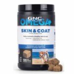 GNC Pets Omega Skin & Coat Dog Supplements for Adult Dogs